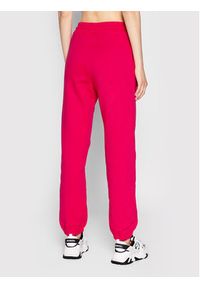 MSGM Spodnie dresowe 3341MDP500 227799 Różowy Regular Fit. Kolor: różowy. Materiał: dresówka, bawełna