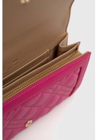 Love Moschino portfel damski kolor różowy. Kolor: różowy #2