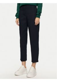 TOMMY HILFIGER - Tommy Hilfiger Chinosy Travel WW0WW43632 Granatowy Slim Fit. Kolor: niebieski. Materiał: bawełna, syntetyk