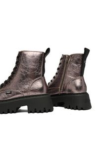 Buffalo Trzewiki Aspen Lace Up Mid 1622596 Srebrny. Kolor: srebrny. Materiał: skóra #3