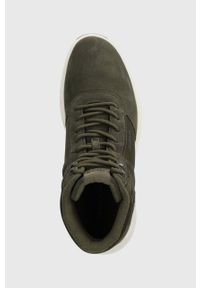 TOMMY HILFIGER - Tommy Hilfiger sneakersy CORE W MIX CORDURA HYBRID BOOT kolor zielony FM0FM04807. Zapięcie: sznurówki. Kolor: zielony. Materiał: guma #3