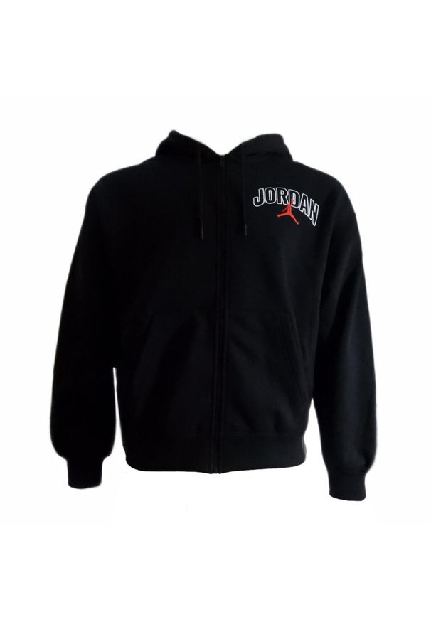 Bluza z kapturem Air Jordan Brooklyn Fleece Full-Zip Hoodie IB7908-010. Typ kołnierza: kaptur. Kolor: czarny. Sport: koszykówka