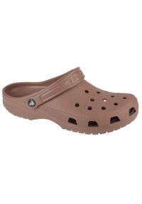 Buty do chodzenia męskie Crocs 100012Q9. Zapięcie: bez zapięcia. Kolor: brązowy. Materiał: syntetyk, materiał. Szerokość cholewki: normalna. Sport: turystyka piesza