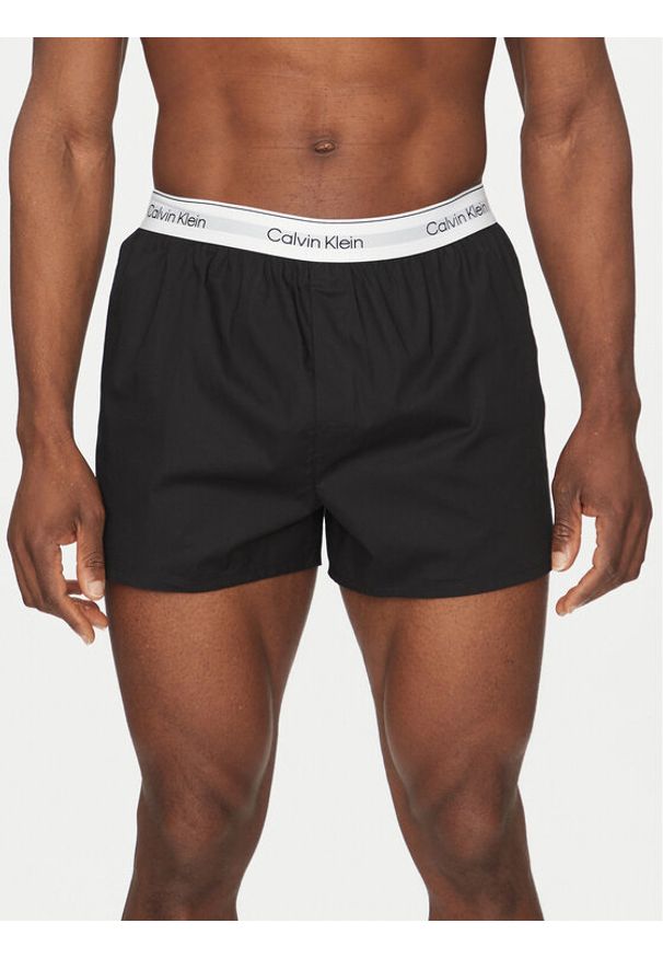 Calvin Klein Underwear Komplet 3 par bokserek LV00NB4267 Czarny. Kolor: czarny. Materiał: bawełna