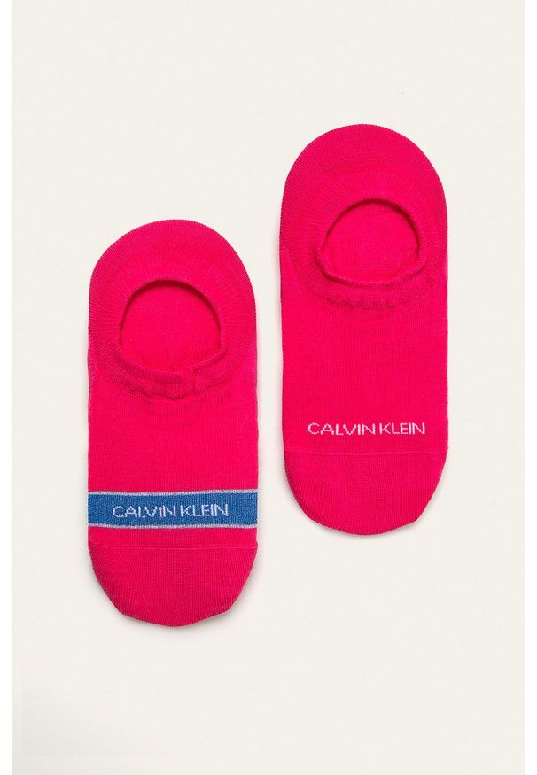 Calvin Klein - Stopki (2-pack). Kolor: różowy
