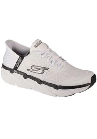 skechers - Buty do biegania męskie, Skechers Slip-Ins: Max Cushioning Premier - Asce. Kolor: biały