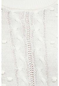 Answear Lab sweter damski kolor beżowy lekki. Kolor: beżowy. Materiał: dzianina. Wzór: ze splotem. Styl: wakacyjny #3