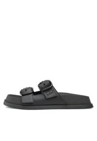 Tommy Jeans Klapki Fancy Sandal EN0EN02136 Czarny. Kolor: czarny. Materiał: skóra #4