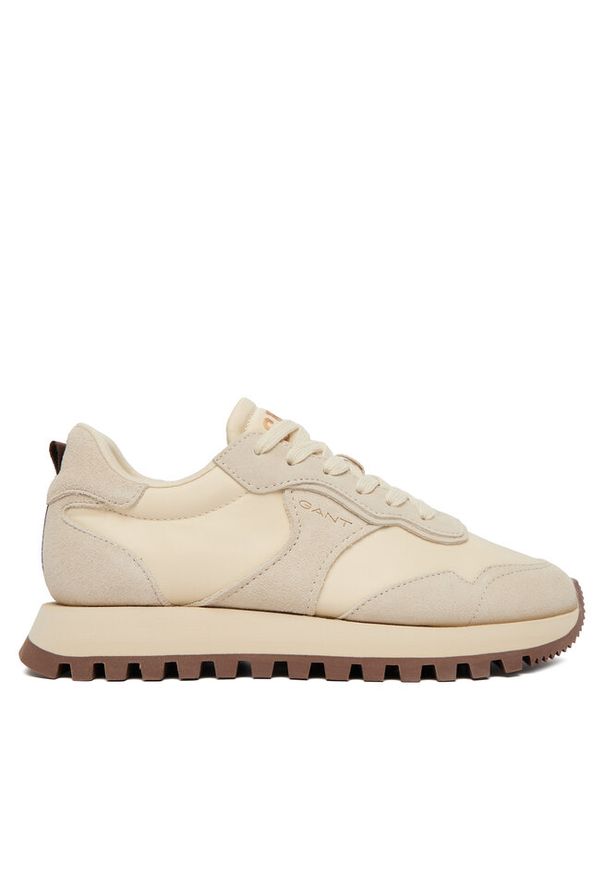 GANT - Sneakersy Gant. Kolor: beżowy