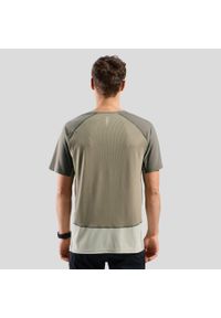 Koszulka biegowa męska Odlo X-Alp Trail T-Shirt Crew Neck. Kolor: beżowy