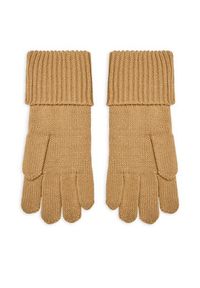 Guess Rękawiczki Damskie AW9960 WOL02 Beżowy. Kolor: beżowy. Materiał: akryl, materiał #3