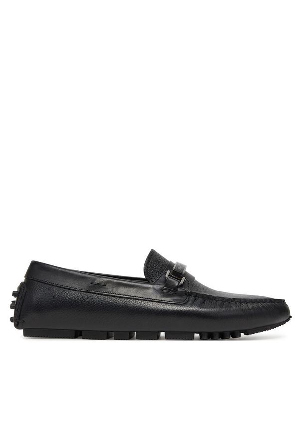 Mokasyny Emporio Armani. Kolor: czarny