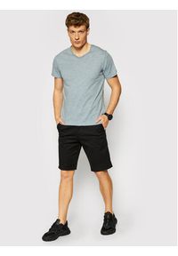 Jack & Jones - Jack&Jones Szorty materiałowe Bowie 12165604 Czarny Regular Fit. Kolor: czarny. Materiał: materiał, bawełna