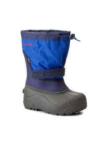 columbia - Śniegowce dla dzieci Columbia Powderbug Plus II. Kolor: niebieski. Sezon: zima