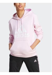 Adidas - adidas Bluza Essentials Big Logo Regular IM0255 Różowy Regular Fit. Kolor: różowy. Materiał: bawełna #3