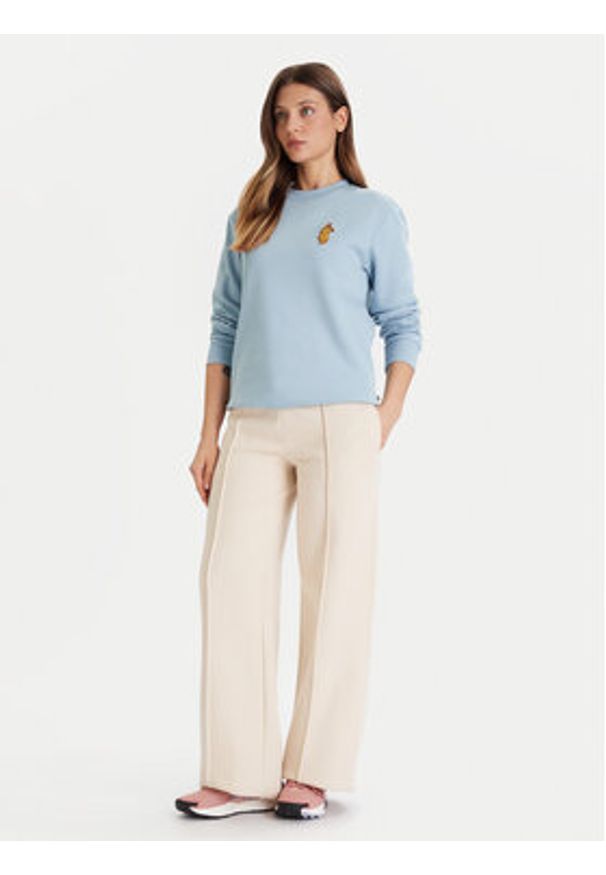 Cotopaxi Bluza Lava Liama Crew F25474W1530 Błękitny Regular Fit. Kolor: niebieski. Materiał: bawełna