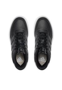 Adidas - adidas Sneakersy Courtblock IF6492 Czarny. Kolor: czarny. Materiał: skóra
