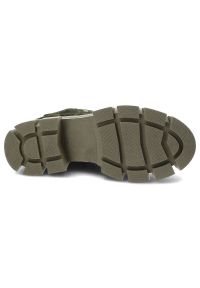 Zielone Trzewiki Pollonus Ocieplane Buty Damskie. Okazja: na spacer. Kolor: zielony. Materiał: skóra, welur, materiał. Szerokość cholewki: normalna. Sezon: zima. Styl: elegancki #4