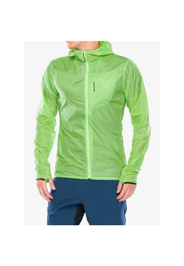 Kurtka przeciwwiatrowa męska Inov-8 Windshell. Kolor: zielony