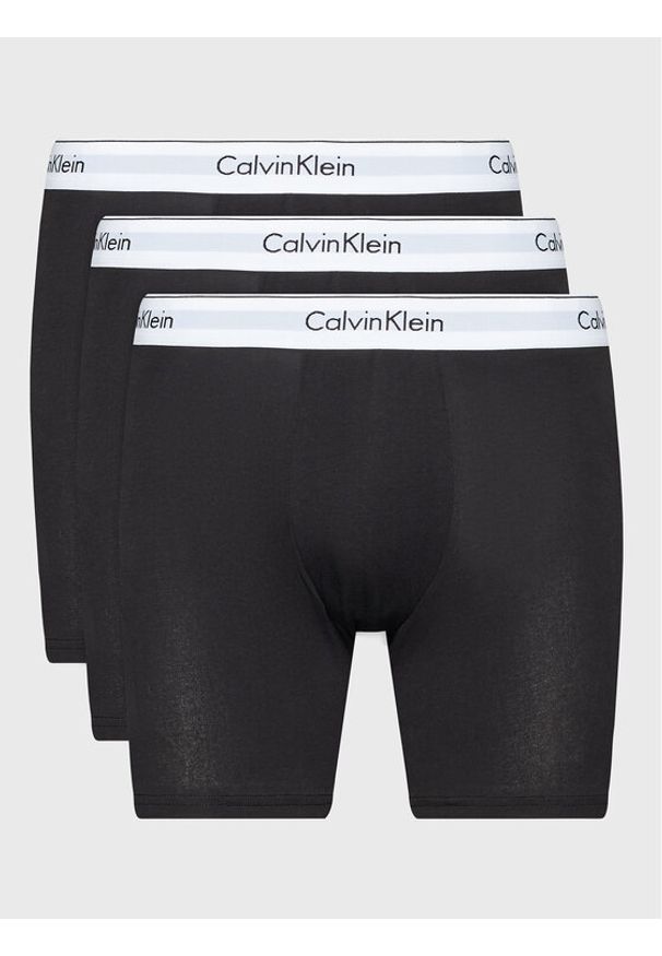 Calvin Klein Underwear Komplet 3 par bokserek 000NB2381A Czarny. Kolor: czarny. Materiał: bawełna