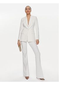 Elisabetta Franchi Spodnie materiałowe PA-026-41E2-V250 Biały Regular Fit. Kolor: biały. Materiał: syntetyk #5