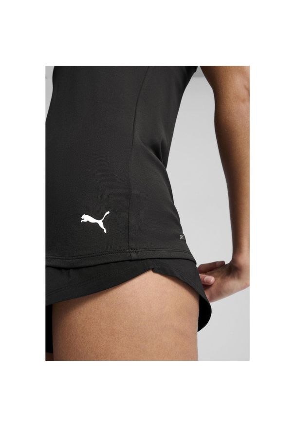 Puma - Damska koszulka bez rękawów TAD ESSENTIALS o kroju bokserki PUMA Black. Kolor: czarny. Długość rękawa: bez rękawów