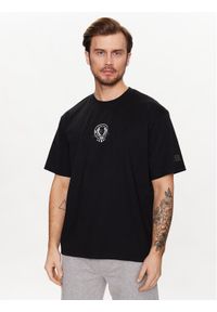 Redefined Rebel T-Shirt Alex 221027 Czarny Boxy Fit. Kolor: czarny. Materiał: bawełna, syntetyk