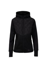 TRESPASS - Kurtka Hybrydowa Damska Marney Active Hybrid Jacket. Kolor: czarny. Sport: turystyka piesza #1
