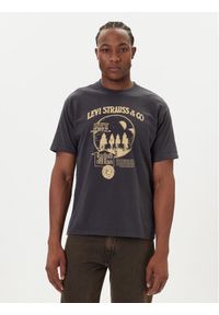 Levi's® T-Shirt 87373-0257 Czarny Relaxed Fit. Kolor: czarny. Materiał: bawełna