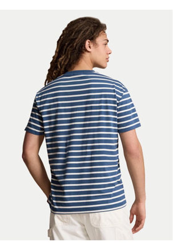 Polo Ralph Lauren T-Shirt 710934662006 Niebieski Classic Fit. Typ kołnierza: polo. Kolor: niebieski. Materiał: bawełna