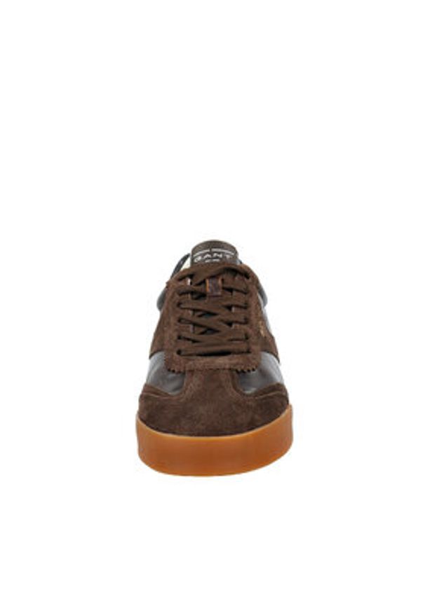 GANT - Gant Sneakersy 31631004 Brązowy. Kolor: brązowy. Materiał: skóra