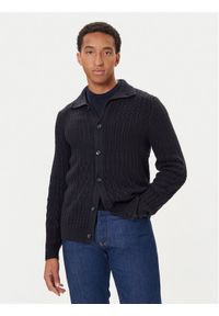 Guess Kardigan M5BR43 Z2ZK2 Granatowy Regular Fit. Kolor: niebieski. Materiał: syntetyk #1