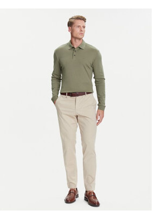 BOSS Polo Pado 30 50468392 Zielony Regular Fit. Typ kołnierza: polo. Kolor: zielony. Materiał: bawełna
