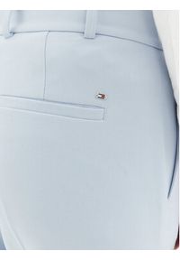 TOMMY HILFIGER - Tommy Hilfiger Spodnie materiałowe Core WW0WW39723 Błękitny Straight Fit. Kolor: niebieski. Materiał: wiskoza, syntetyk #5