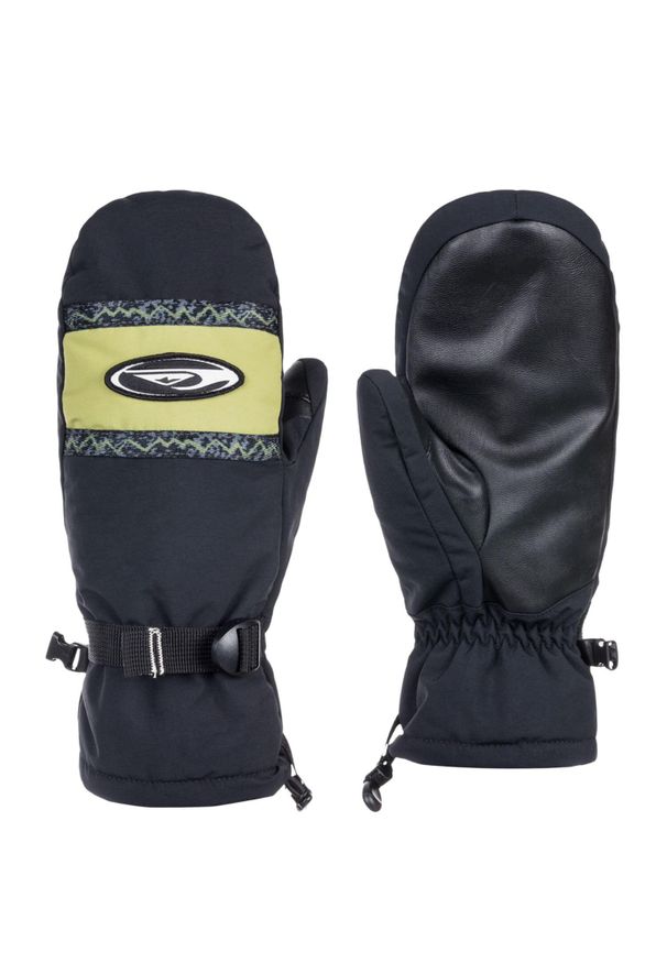Rękawice narciarskie męskie Quiksilver Broad Peak. Kolor: czarny. Materiał: poliester. Sezon: zima. Sport: narciarstwo