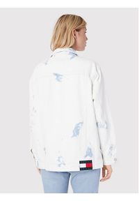 Tommy Jeans Kurtka jeansowa Tjw DW0DW12415 Biały Oversize. Kolor: biały. Materiał: jeans #3