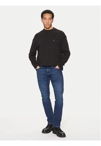 Calvin Klein Jeans Sweter J30J326741 Czarny Regular Fit. Kolor: czarny. Materiał: bawełna #5