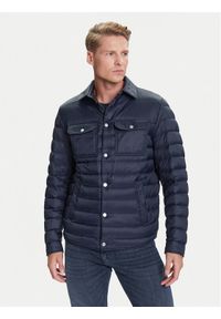 BOSS Kurtka przejściowa H-Dahanso 50540456 Granatowy Regular Fit. Kolor: niebieski. Materiał: syntetyk #1