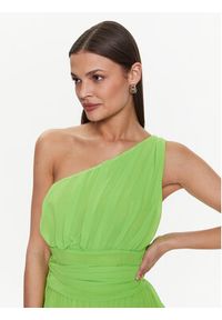 ViCOLO Sukienka wieczorowa TE0032 Zielony Regular Fit. Kolor: zielony. Materiał: syntetyk. Styl: wizytowy #3