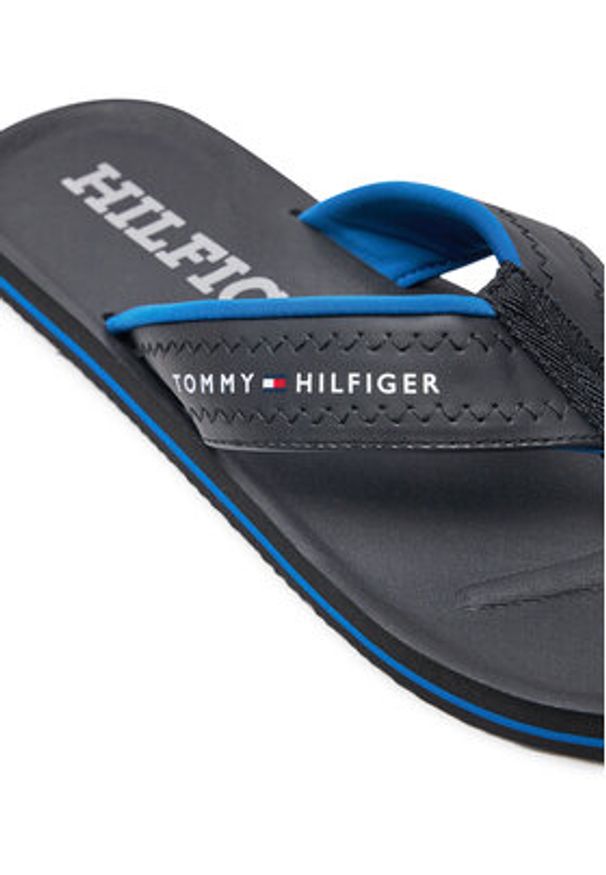 TOMMY HILFIGER - Tommy Hilfiger Japonki Comfort FM0FM05235 Czarny. Kolor: czarny