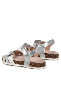 s.Oliver Sandały 5-38500-28 Srebrny. Kolor: srebrny. Materiał: skóra #4