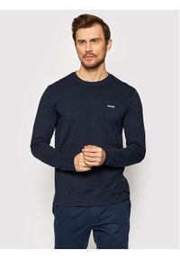 Hugo Longsleeve Derol222 50466159 Granatowy Regular Fit. Kolor: niebieski. Materiał: bawełna. Długość rękawa: długi rękaw #1