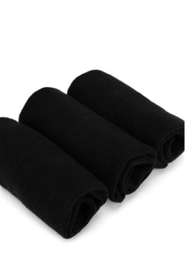 Fila Skarpety Niskie Męskie F9100-AW24 (3-pack) Czarny. Kolor: czarny. Materiał: bawełna