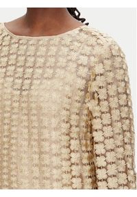 Bruuns Bazaar Sukienka koktajlowa Yva BBW4530 Złoty Regular Fit. Kolor: złoty. Materiał: syntetyk. Styl: wizytowy #4