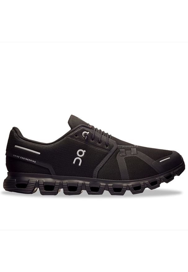 Buty męskie On Running Cloud 6 3MF10071043 - czarne. Kolor: czarny. Materiał: materiał, syntetyk. Szerokość cholewki: normalna. Sport: bieganie