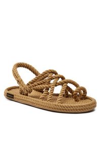 Bohonomad Espadryle Cape Point CPT.0012.WRS Beżowy. Kolor: beżowy. Materiał: materiał