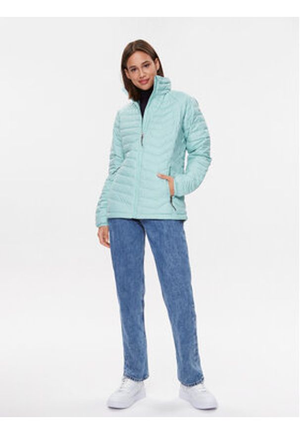 columbia - Columbia Kurtka przejściowa Powder Lite™ 1699061 Zielony Regular Fit. Kolor: zielony. Materiał: syntetyk