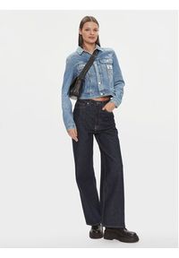 Calvin Klein Jeans Kurtka jeansowa 90's J20J222875 Niebieski Regular Fit. Kolor: niebieski. Materiał: bawełna #5