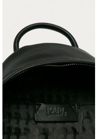 Karl Lagerfeld - Plecak skórzany 205W3090. Kolor: czarny. Materiał: skóra #6