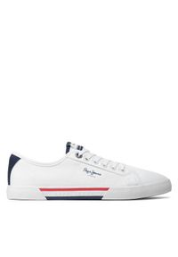 Pepe Jeans Tenisówki Brady Basic PMS30816 Biały. Kolor: biały. Materiał: materiał